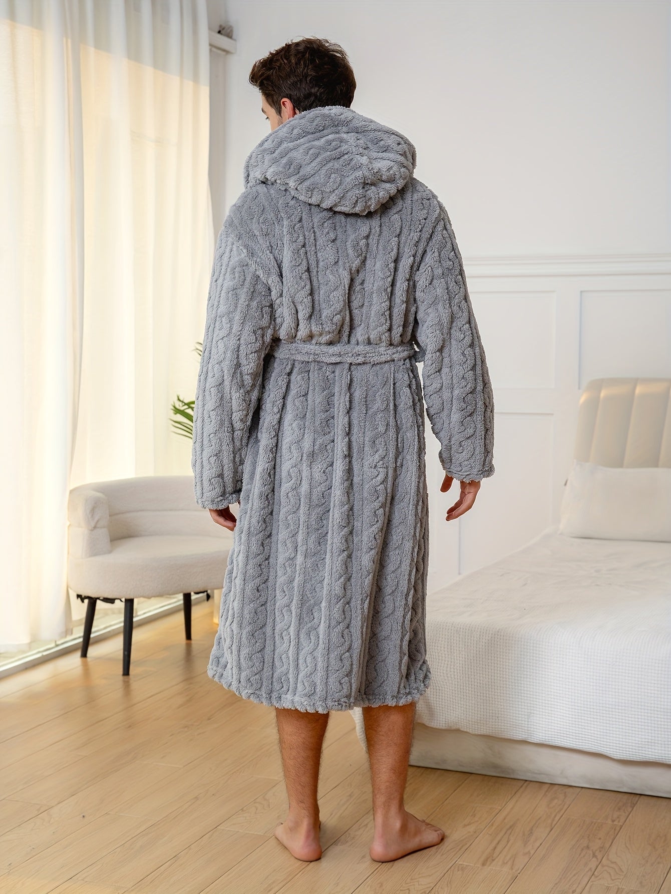 peignoir homme moderne
