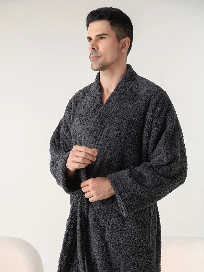 élégant peignoir de bain