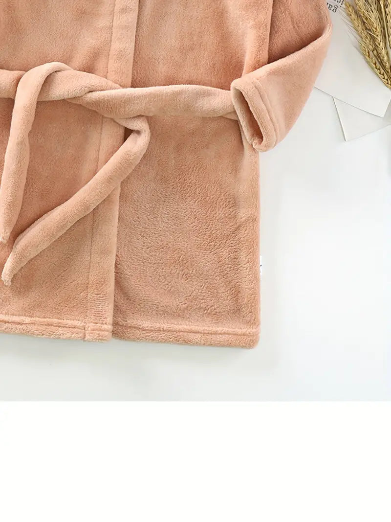 peignoir pratique enfant