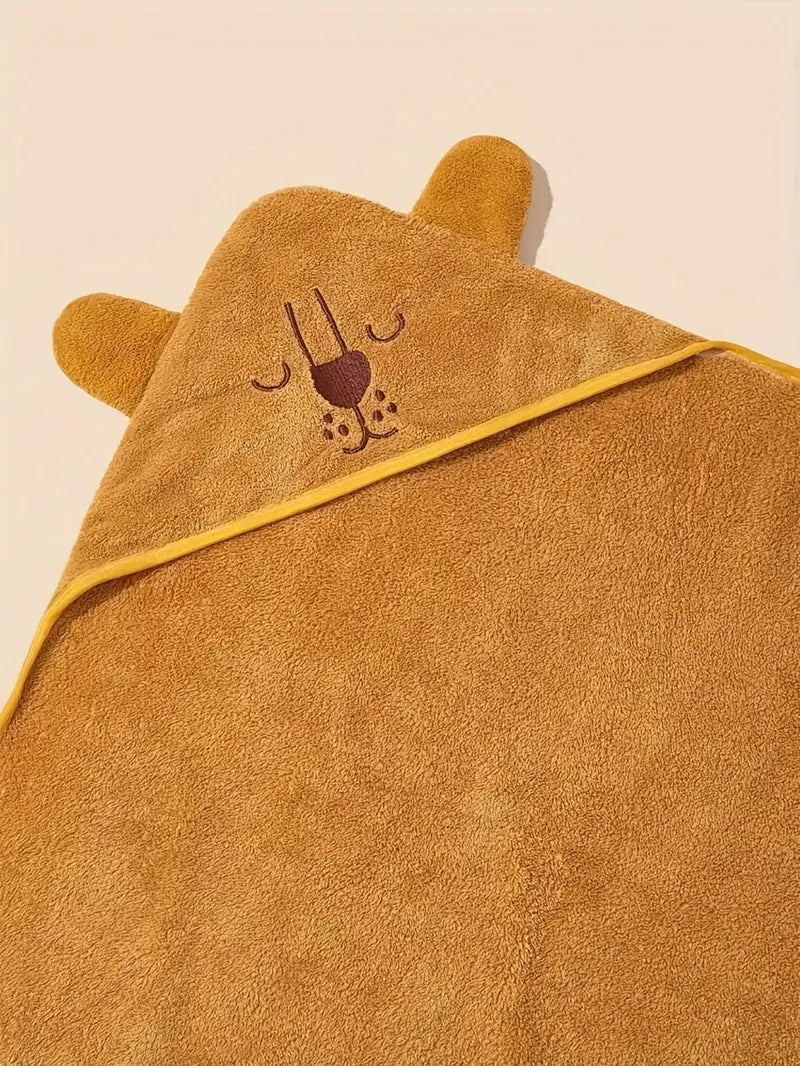 cape bébé motif ourson