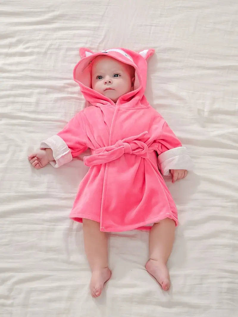 Cape de bain enfant fille