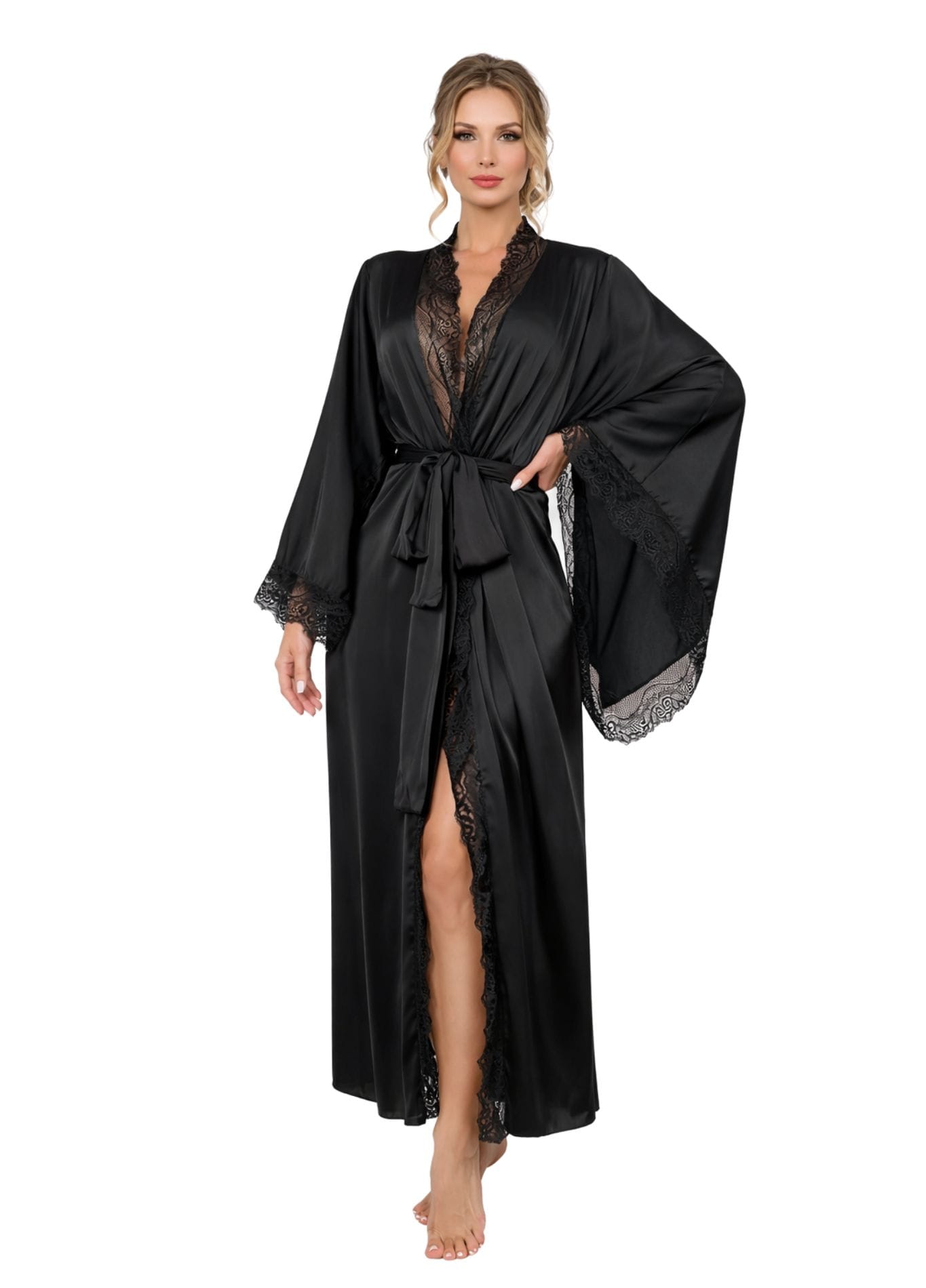peignoir kimono long femme