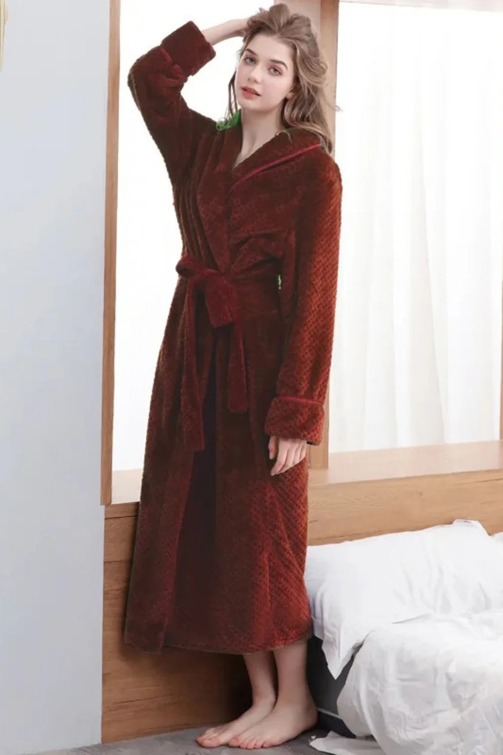 peignoir chaud pour femme