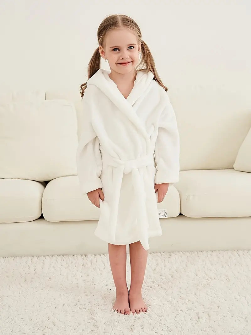 peignoir polaire pour enfant