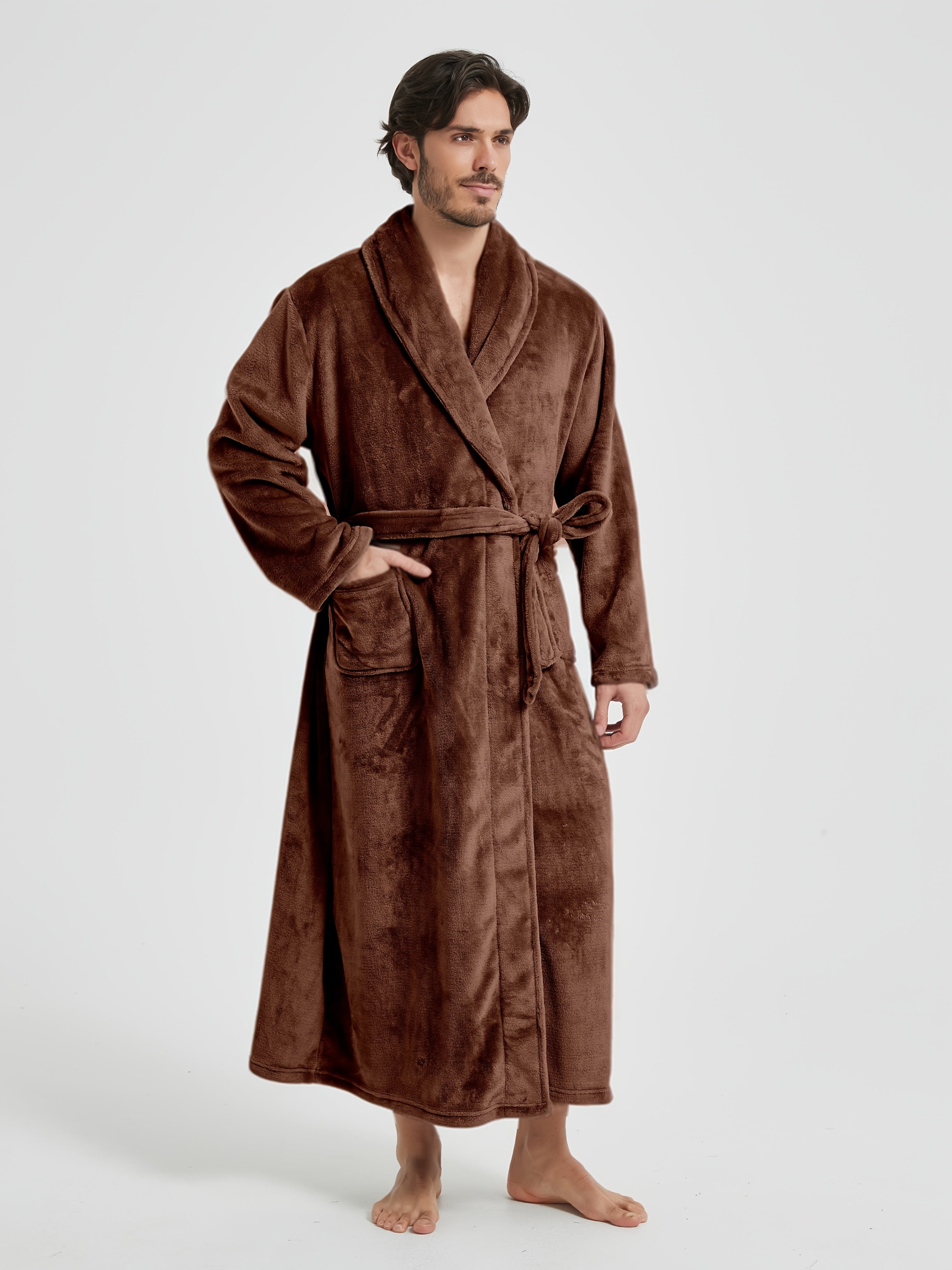 peignoir homme détente