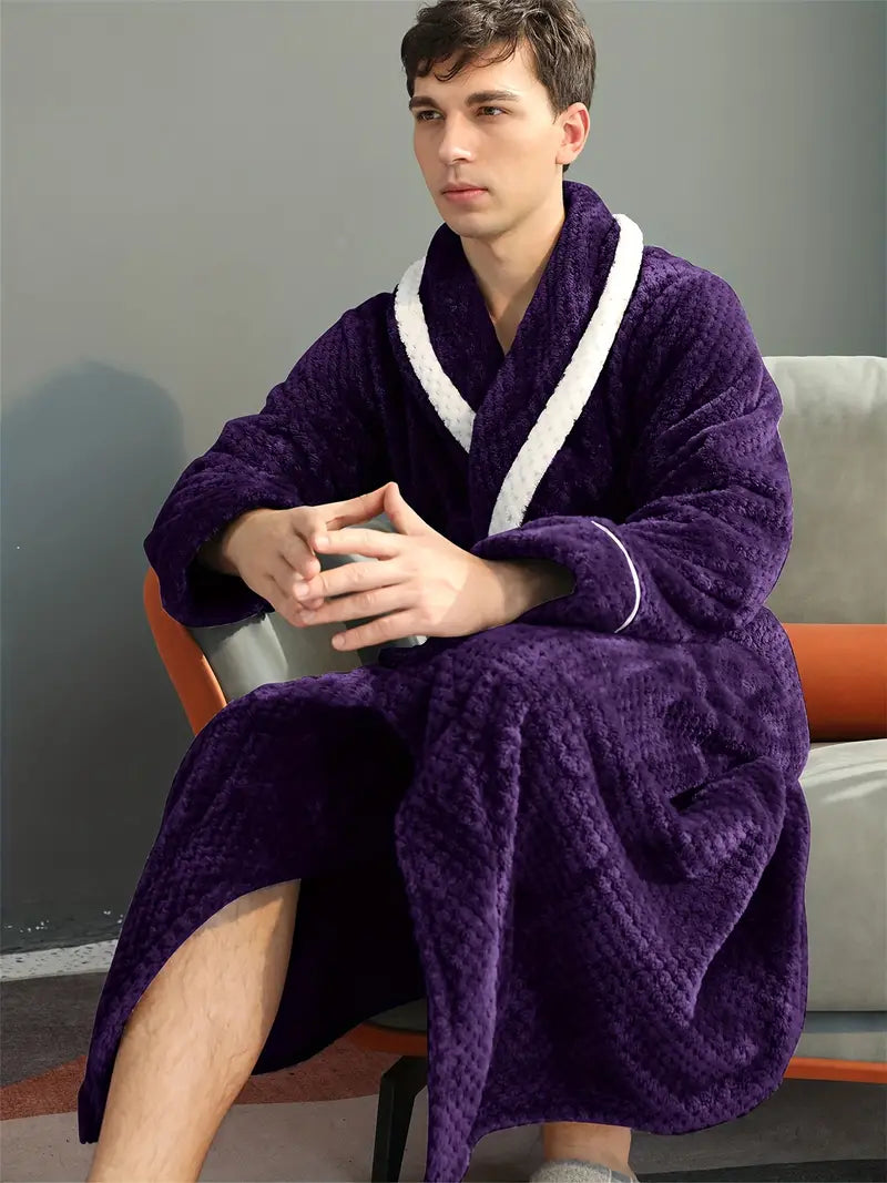 peignoir doux pour hommes