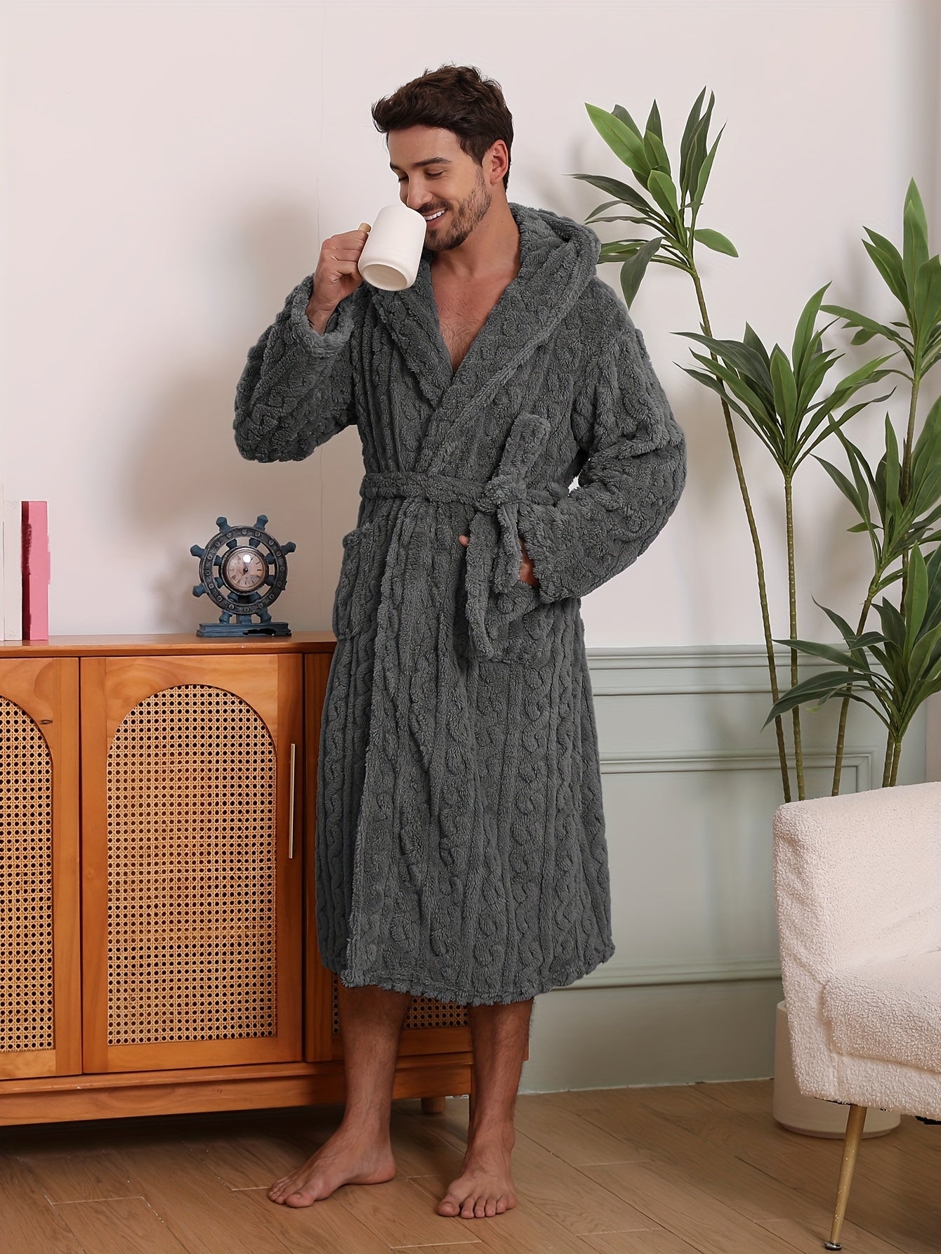 peignoir cocooning homme