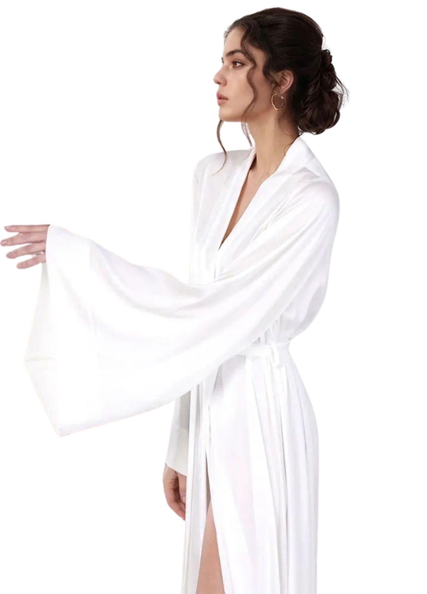 peignoir long femme