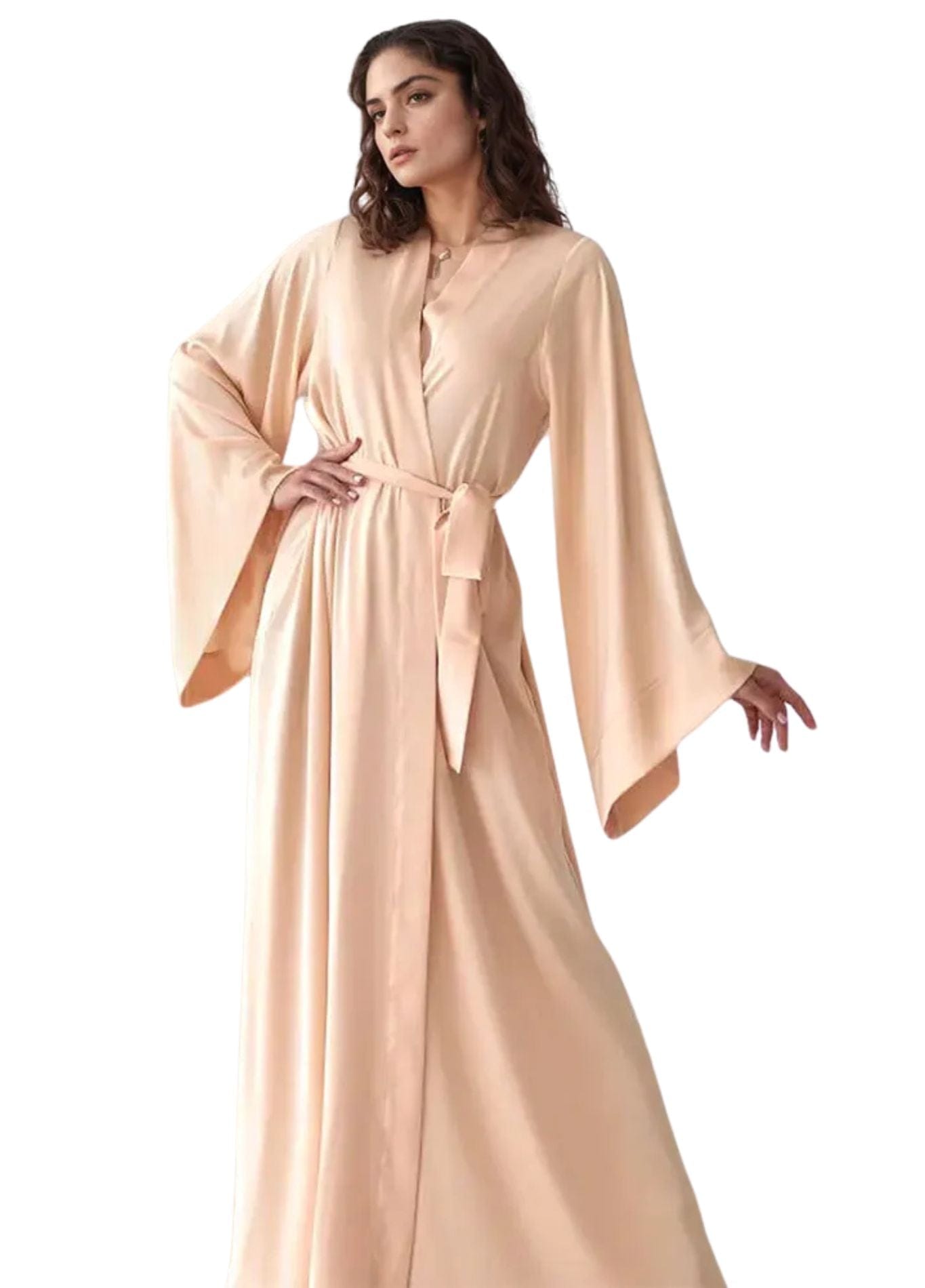peignoir fluide femme