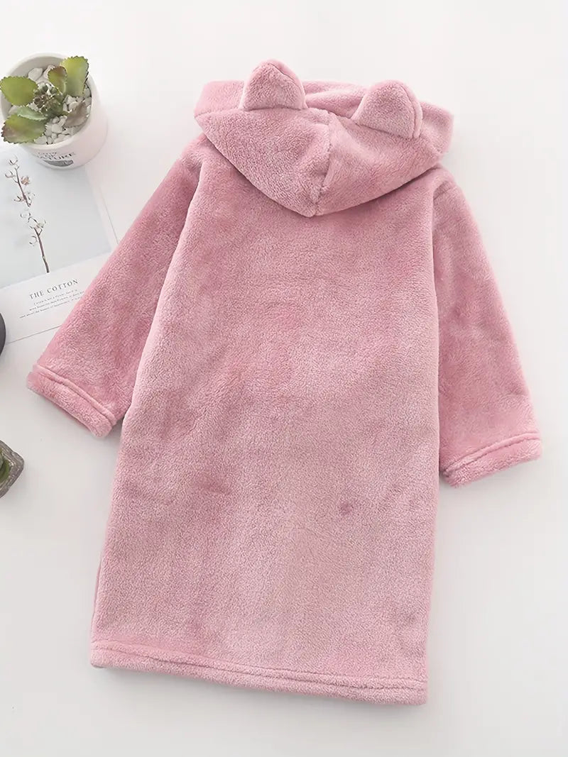 peignoir enfant ours