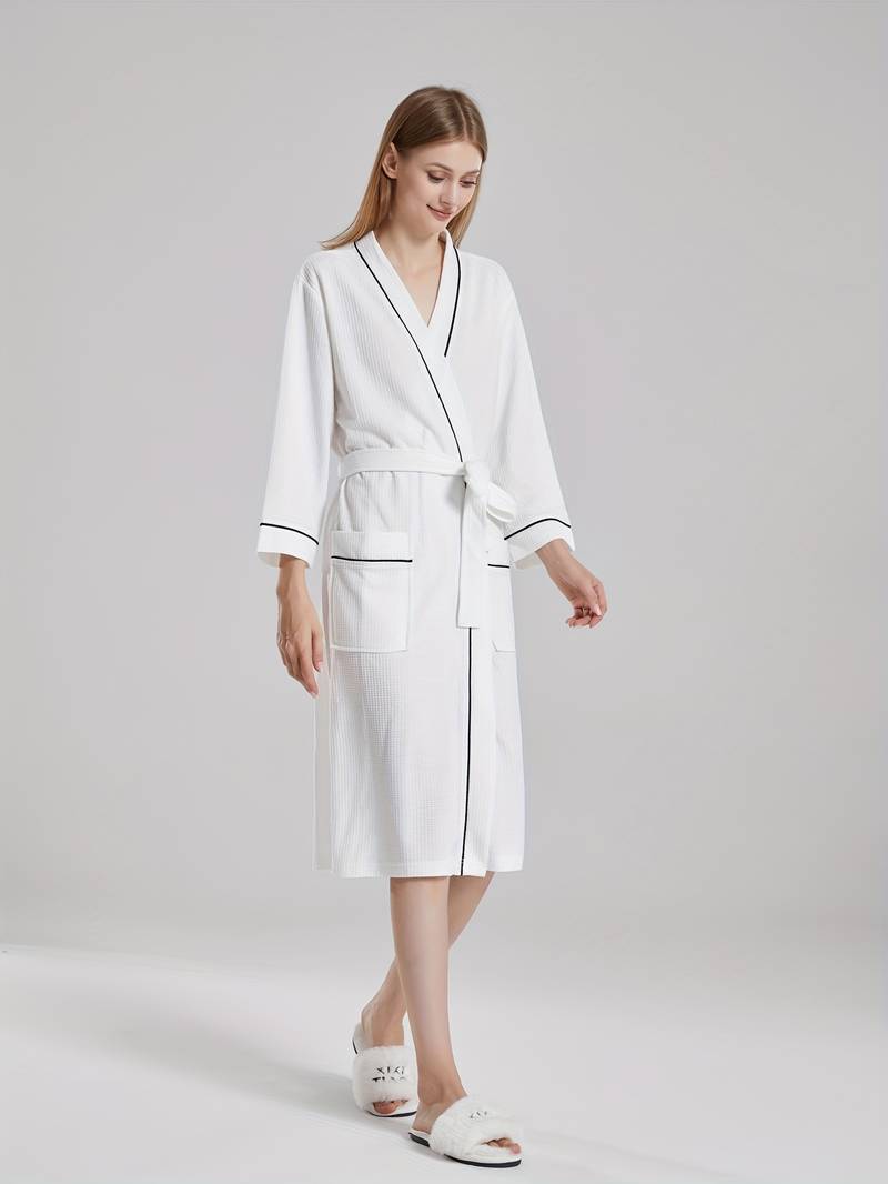 confort peignoir après bain