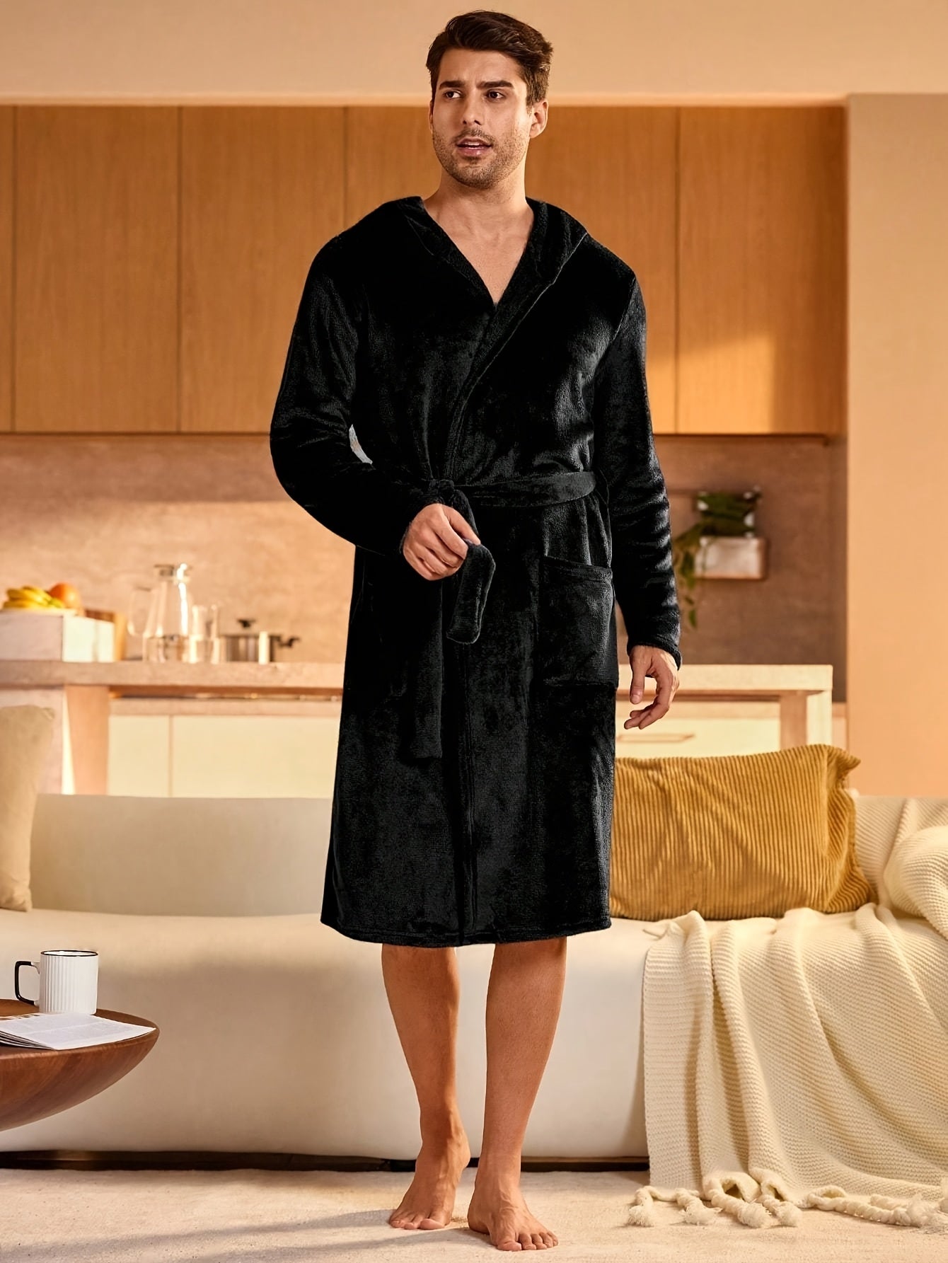 confortable peignoir homme
