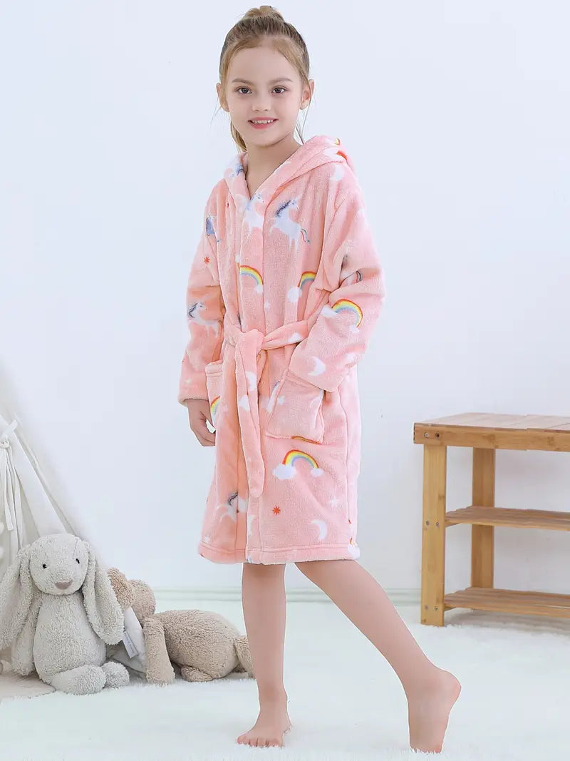 peignoir de bain enfant