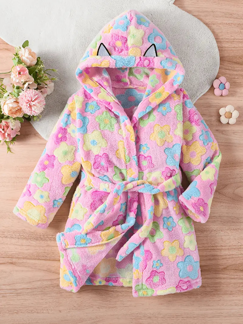 peignoir éponge enfant