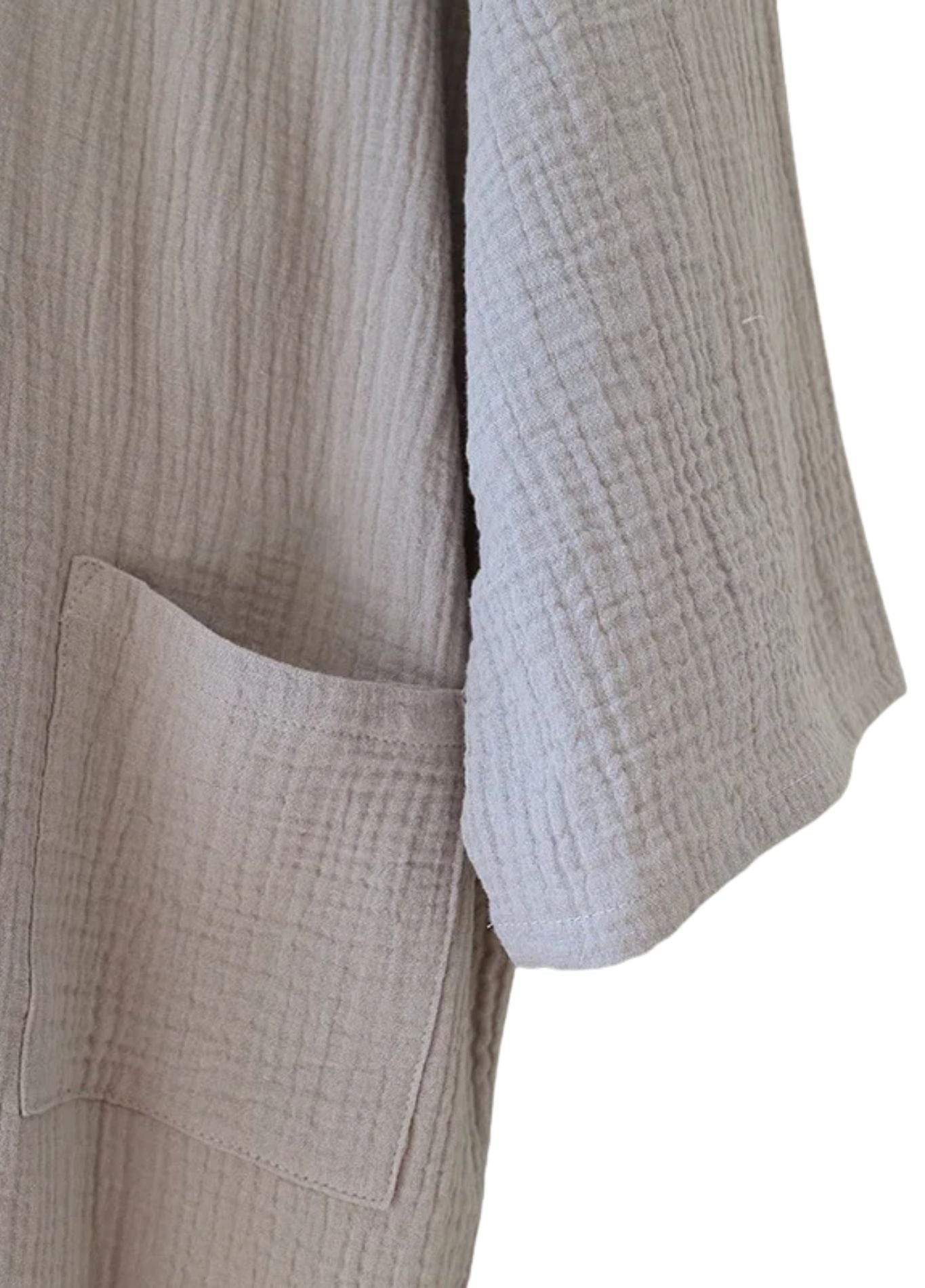 silhouette raffinée chemise kimono homme