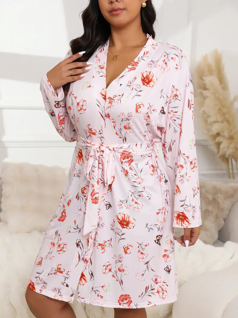 peignoir de détente luxueux