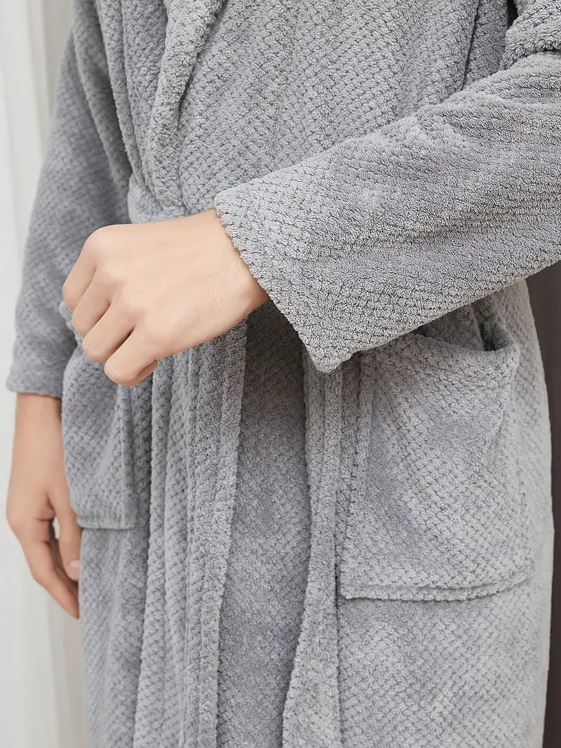 peignoir élégant bain