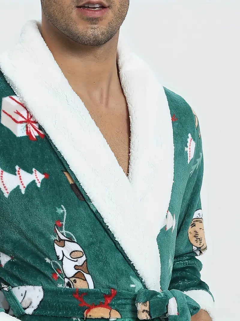robe de chambre chaude Noël
