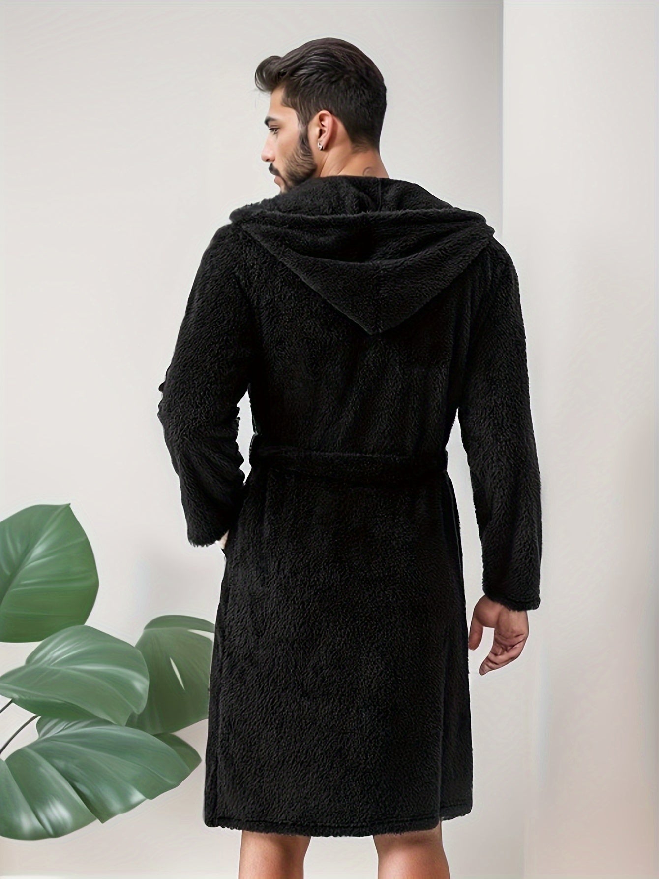 éponge moelleuse peignoir homme