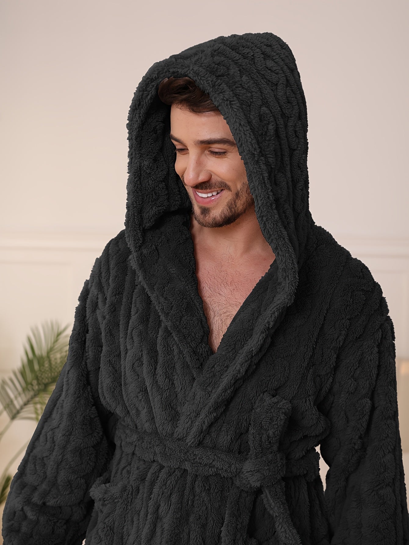 peignoir homme relaxation