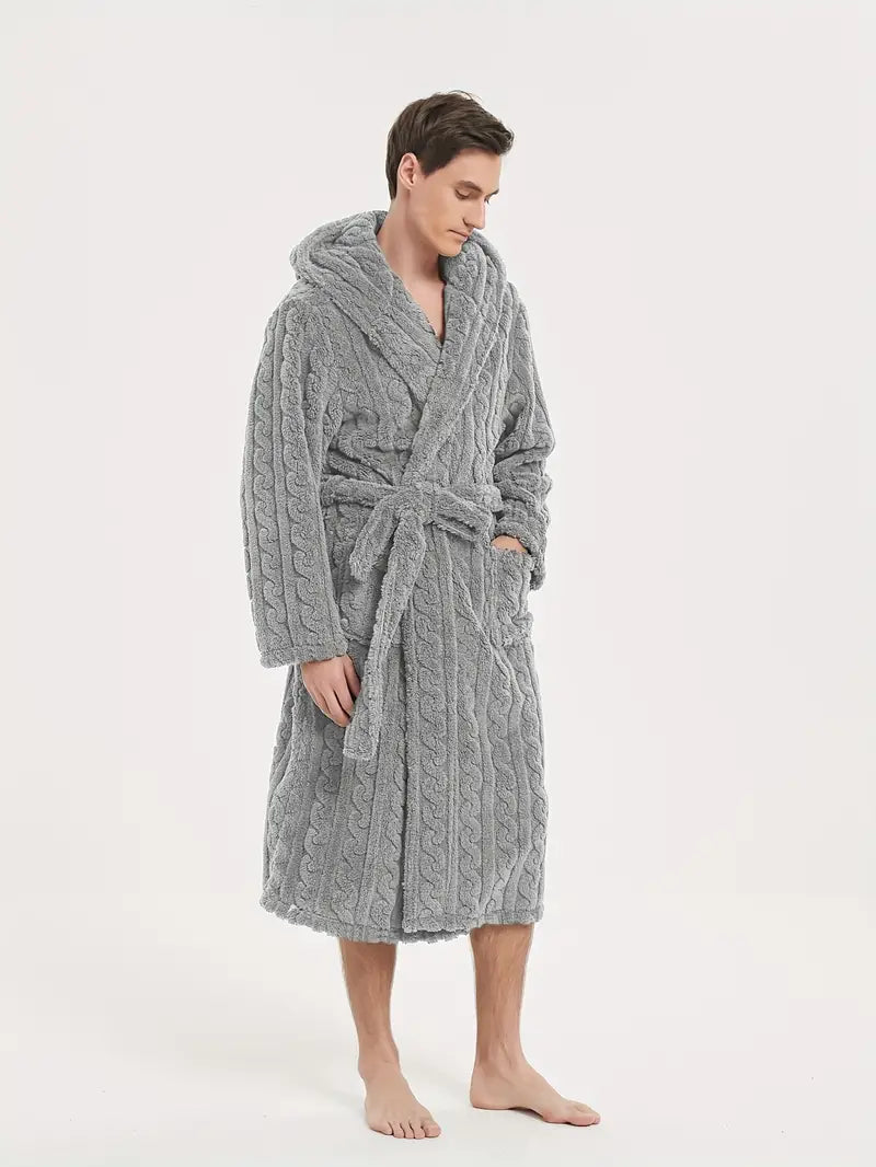 peignoir doux et chaud