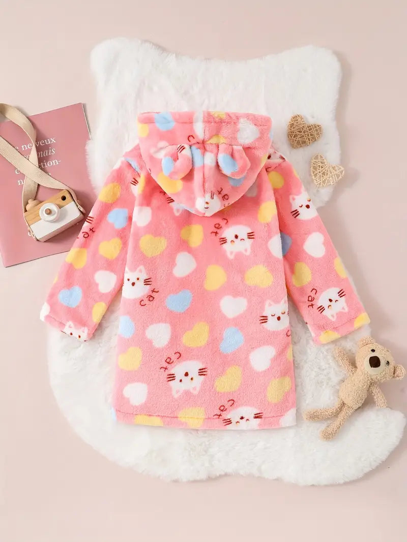peignoir chaud pour fille