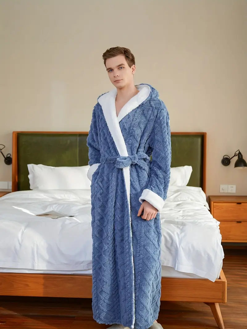 design peignoir à capuche