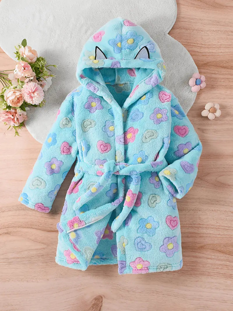 peignoir enfant éponge