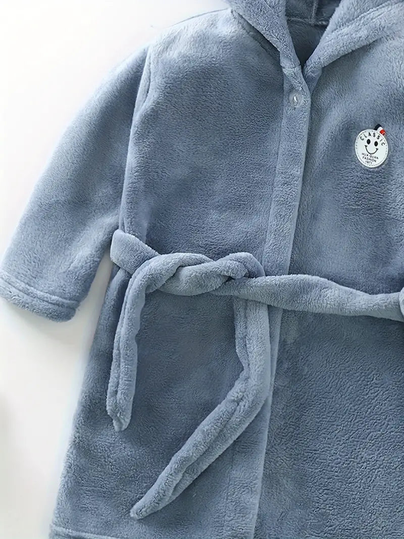 peignoir enfant moelleux
