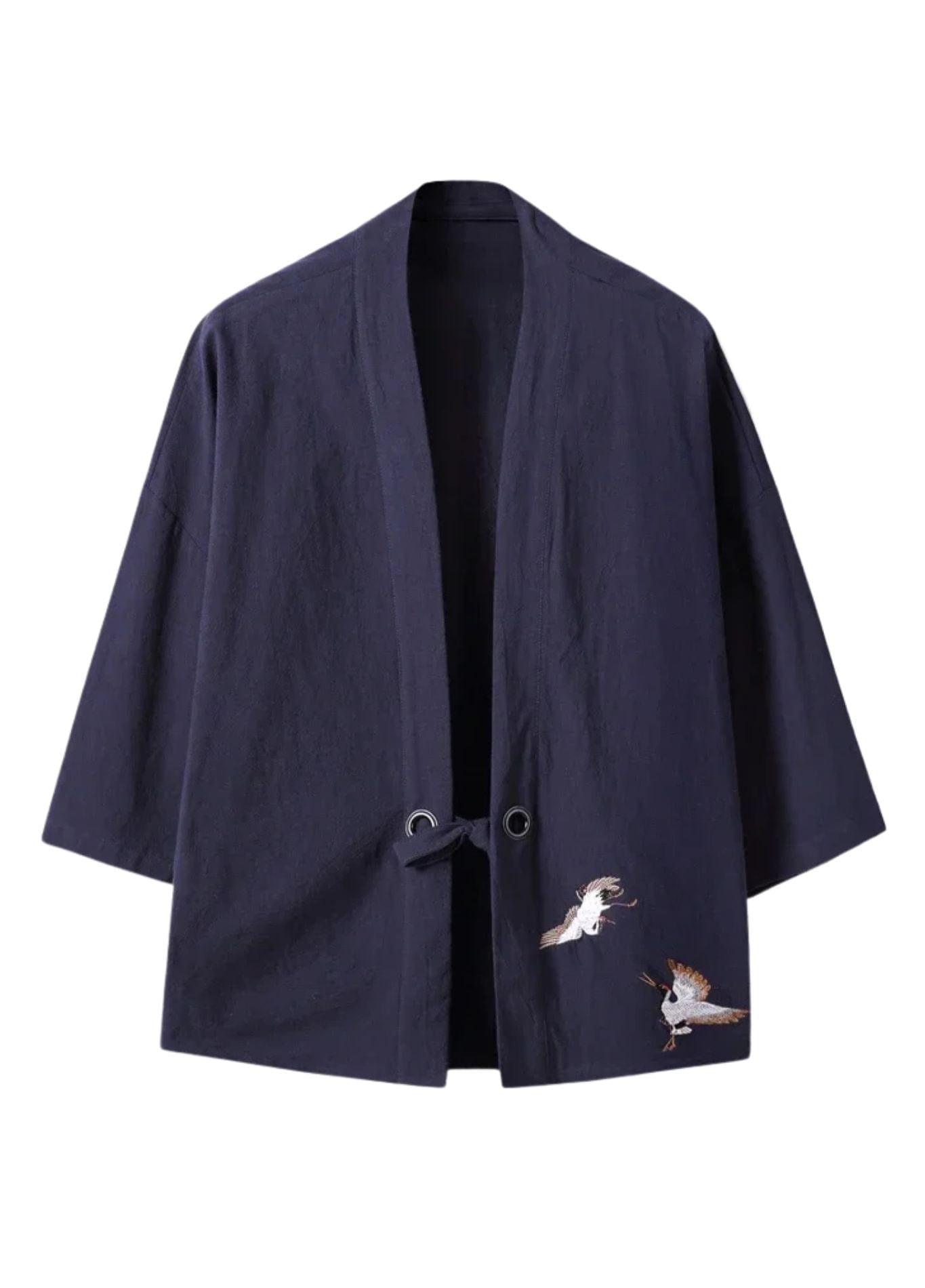 kimono bleu homme élégant