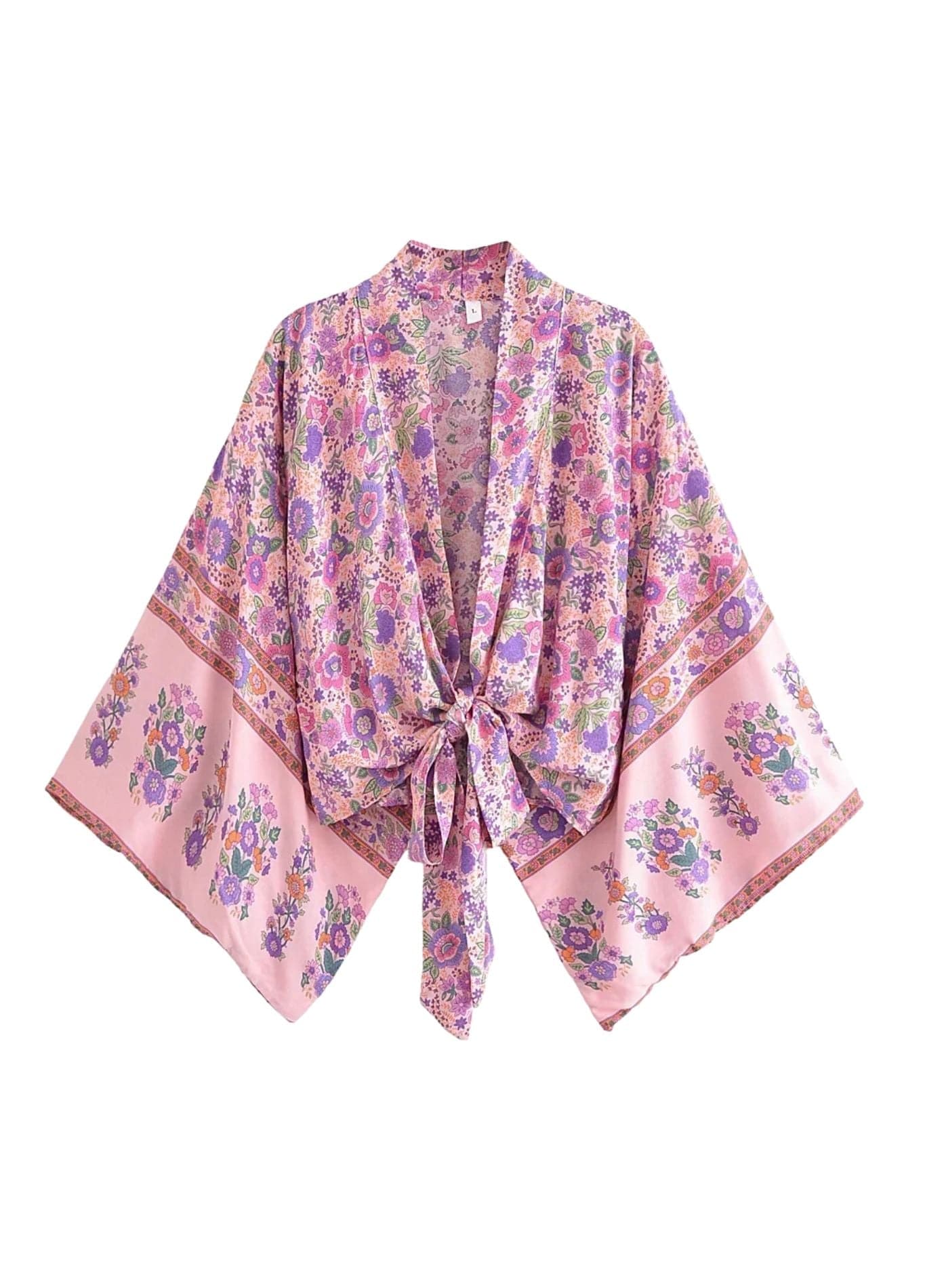 kimono cache coeur femme bohème