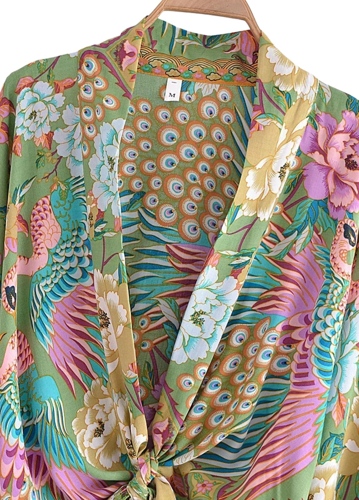 élégant kimono fleuri