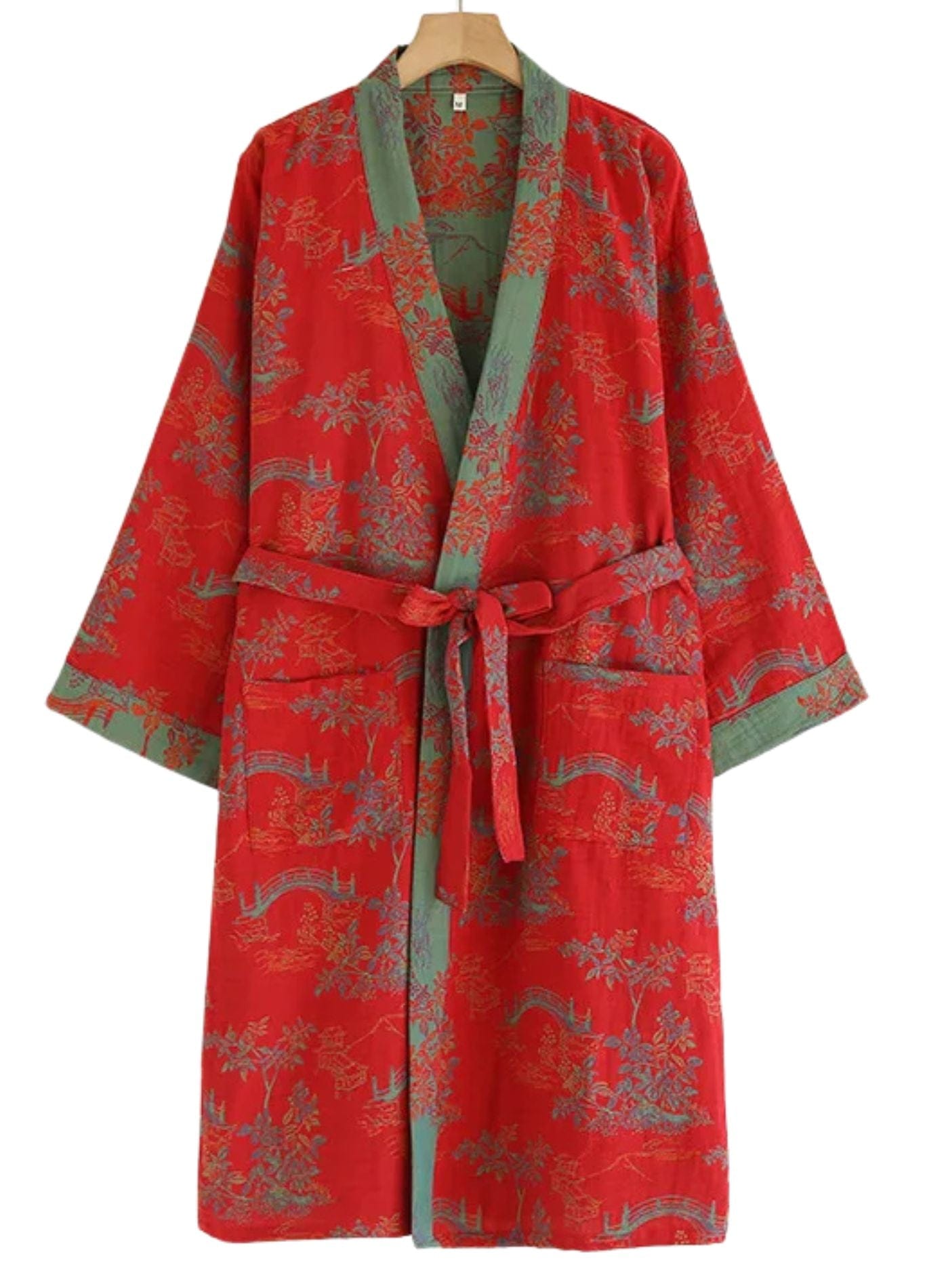 kimono élégant coton