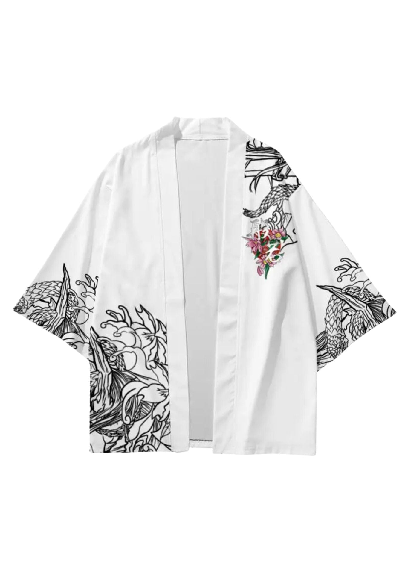 kimono dragon en polyester