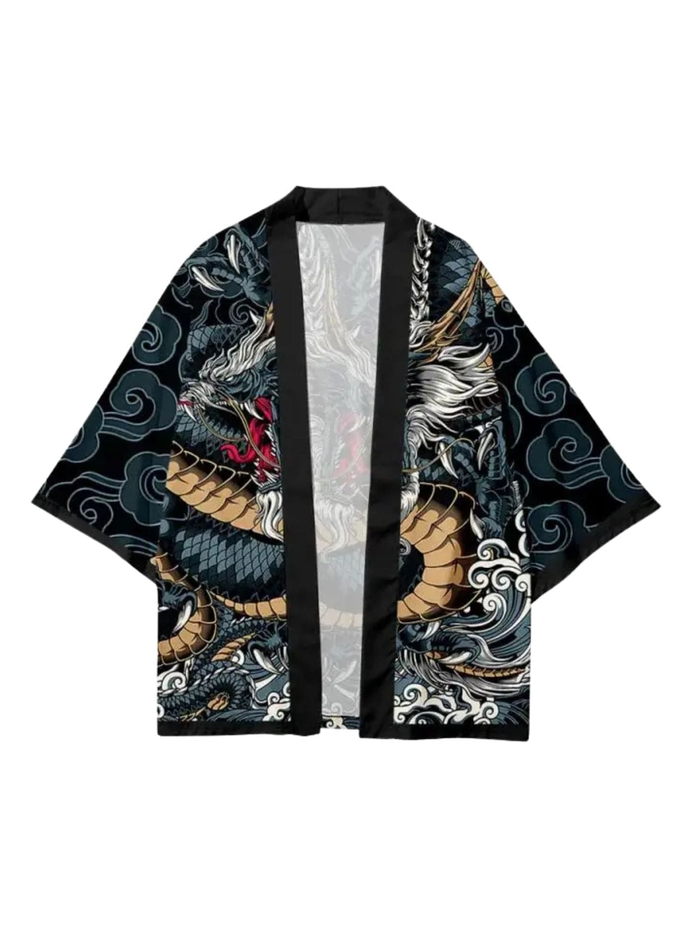 kimono unisexe élégant