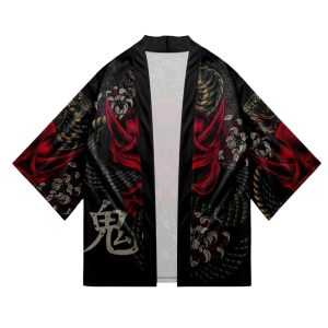 kimono dragon élégant