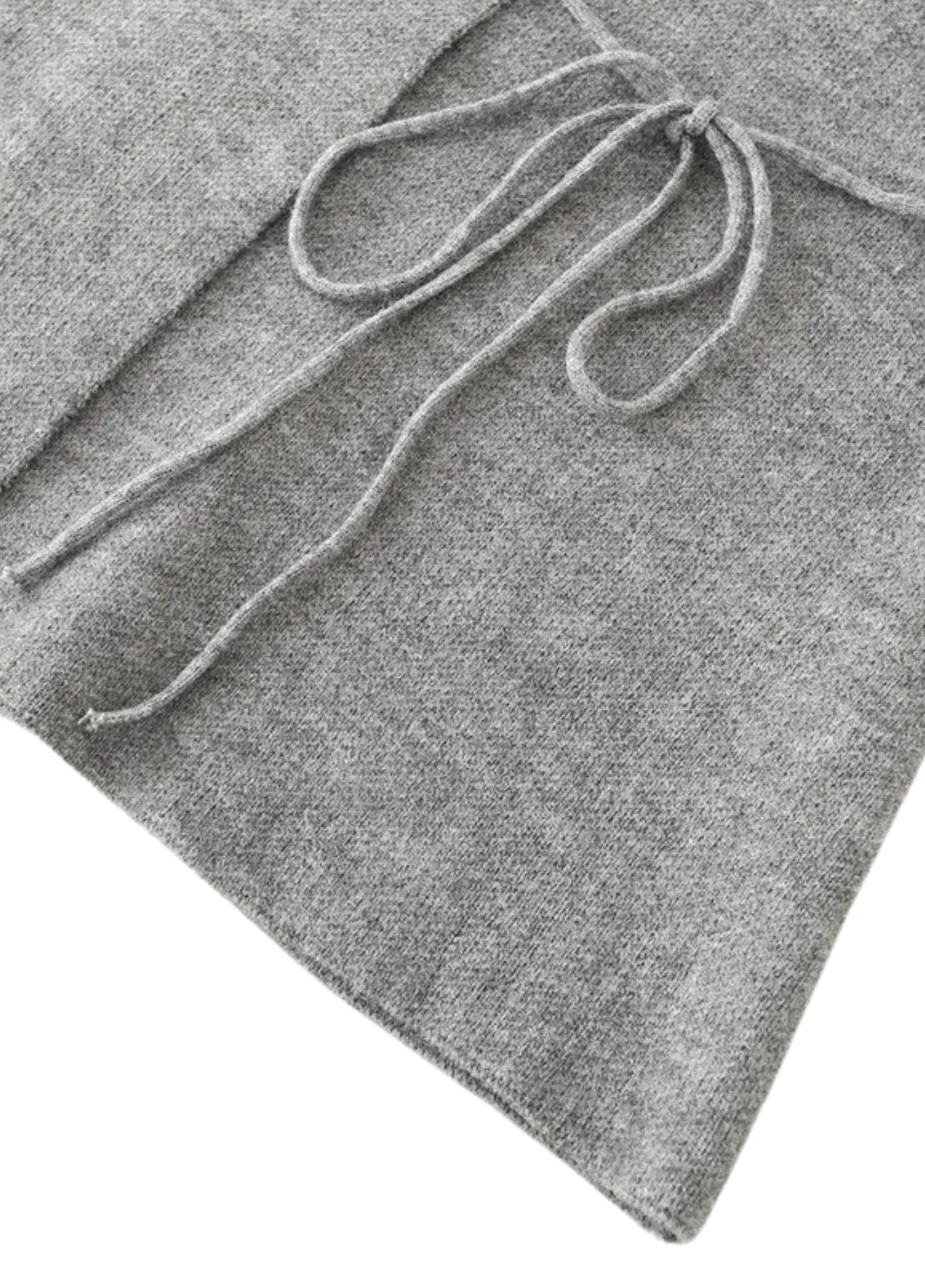 kimono minimaliste gris