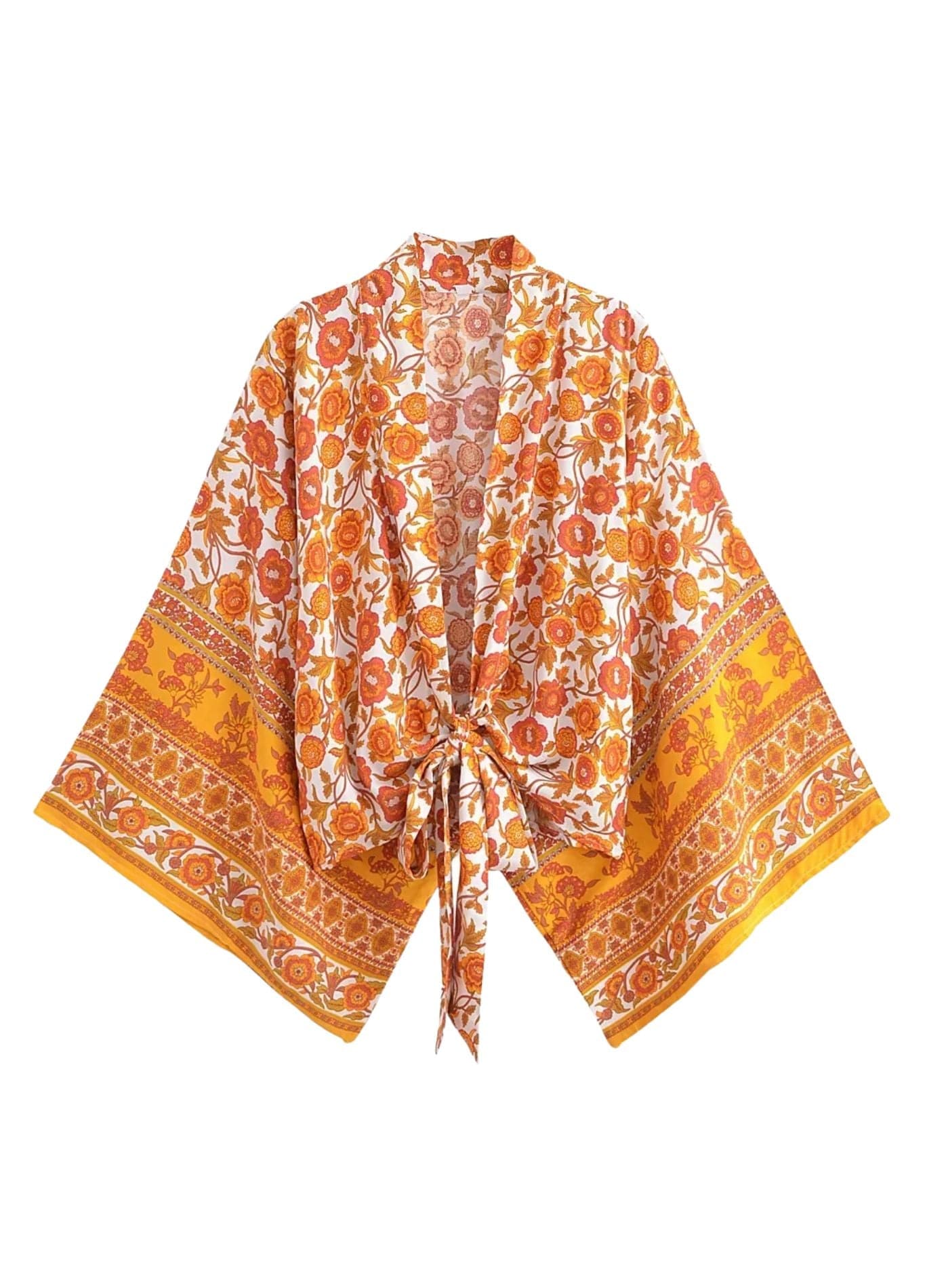Kimono femme manche courte élégant