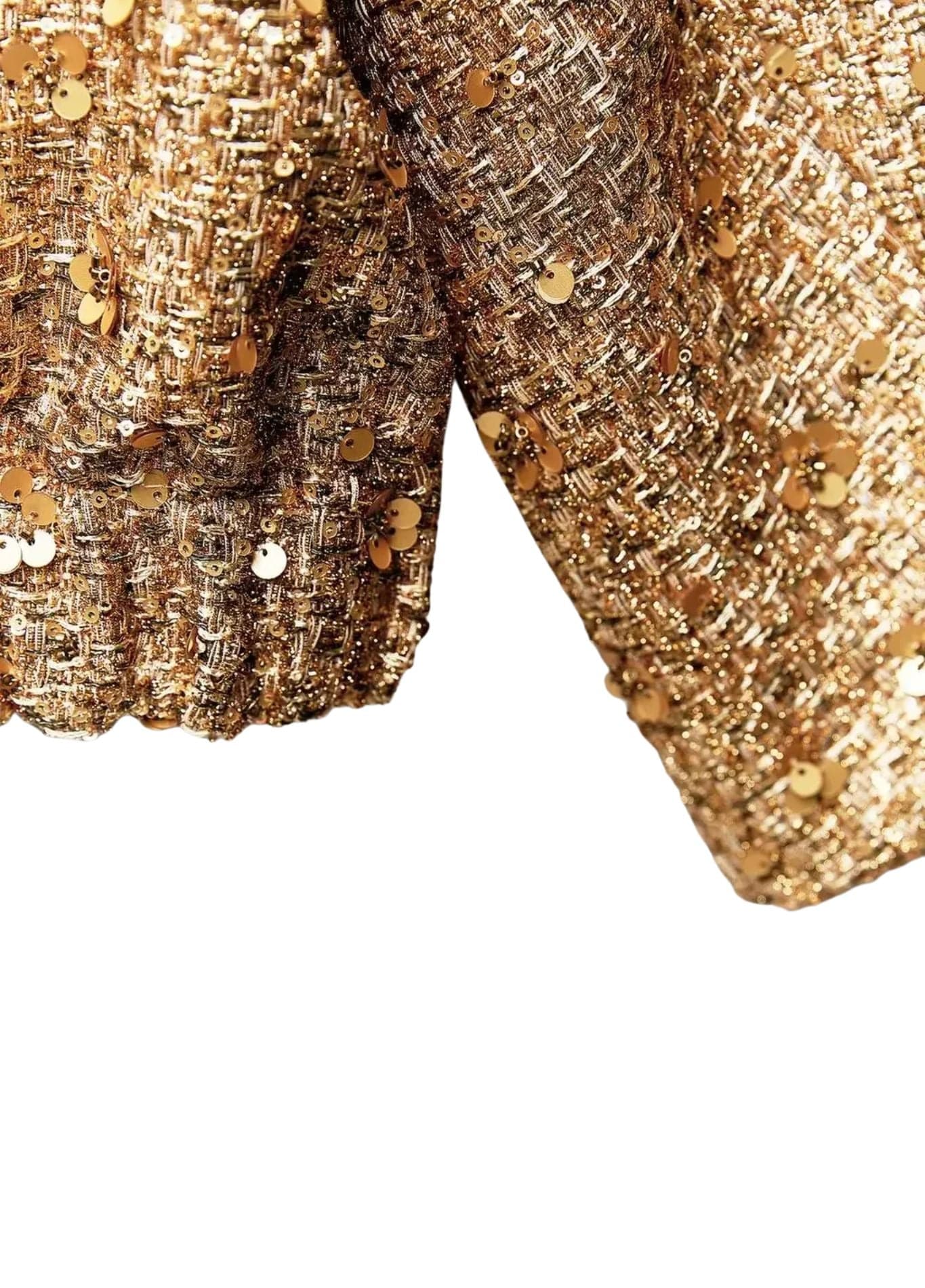 Kimono golden texture
