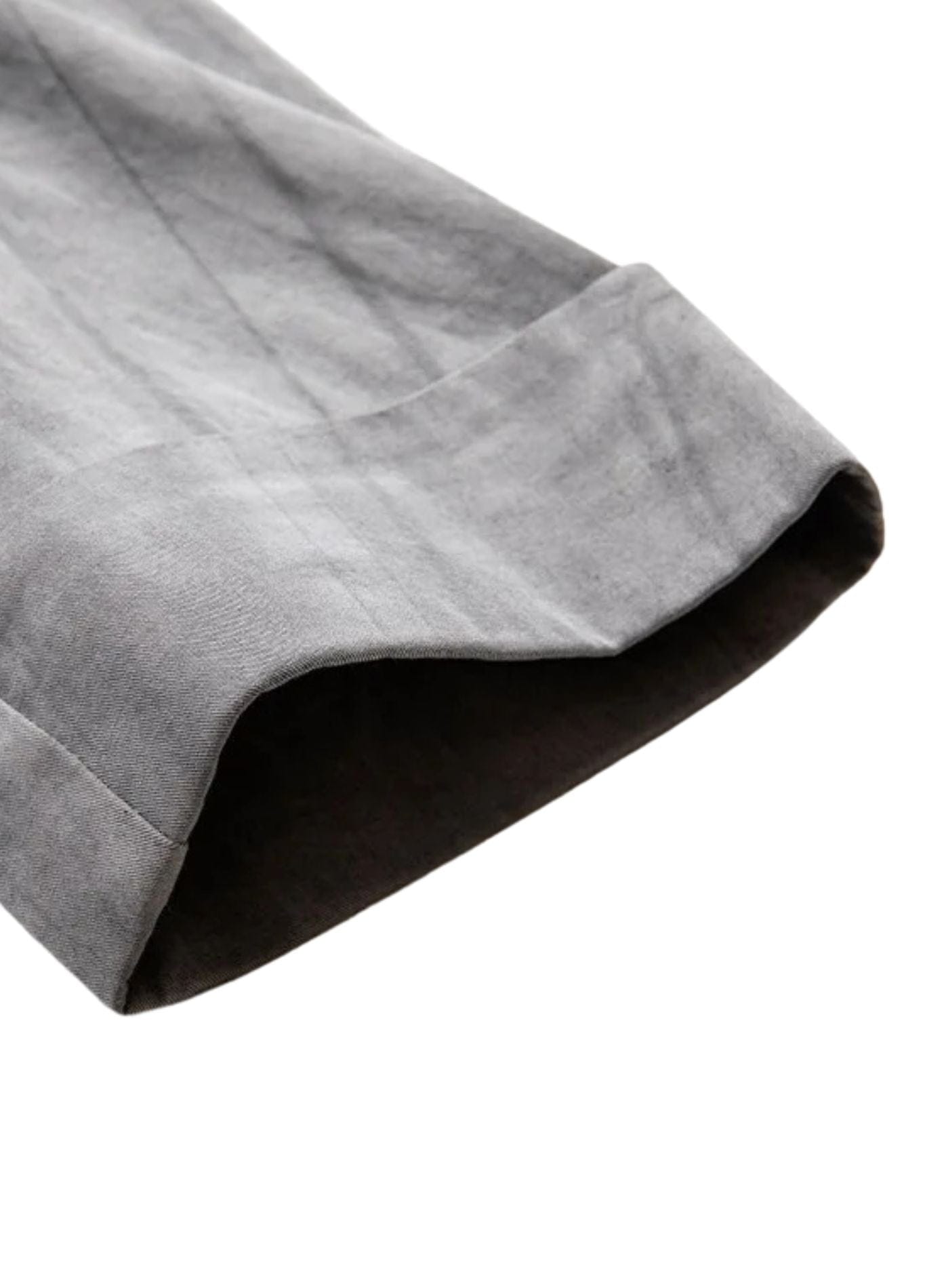 kimono gris coupe droite