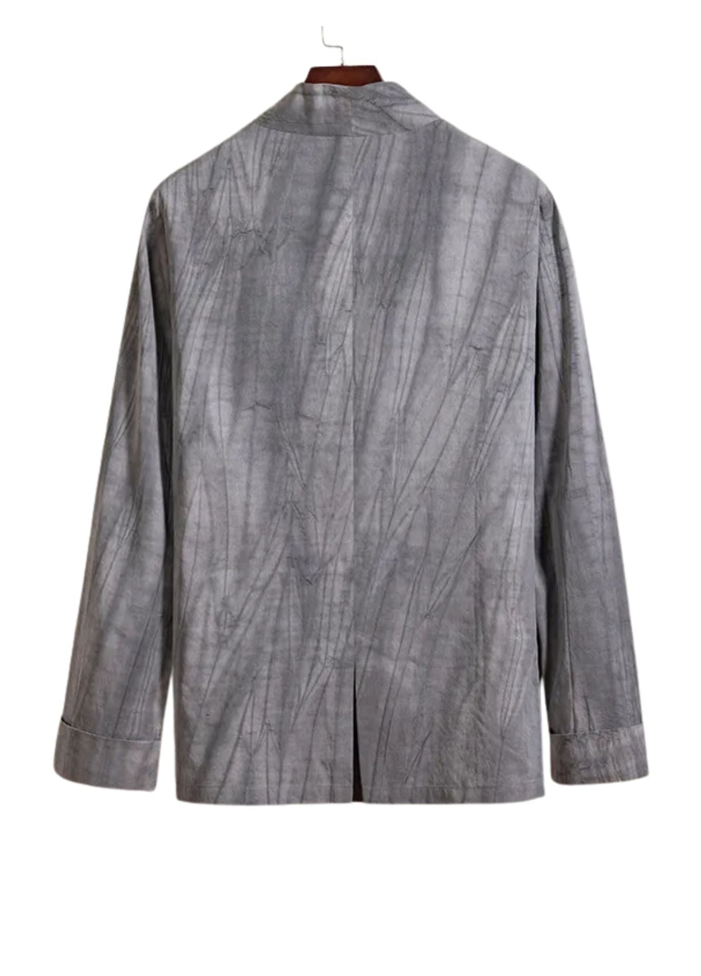 kimono gris coton