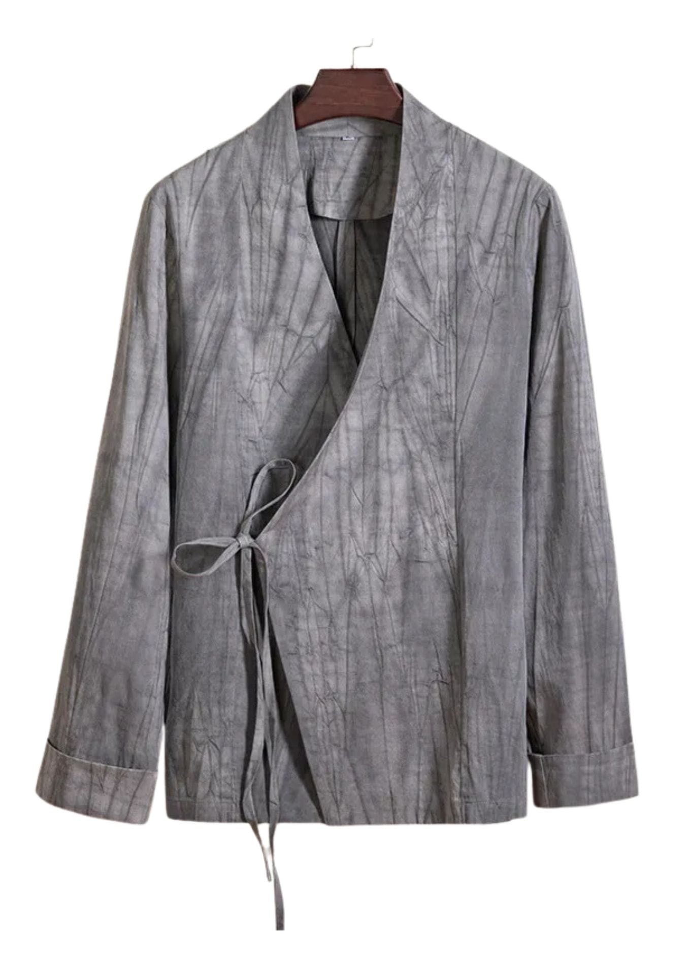 kimono gris homme