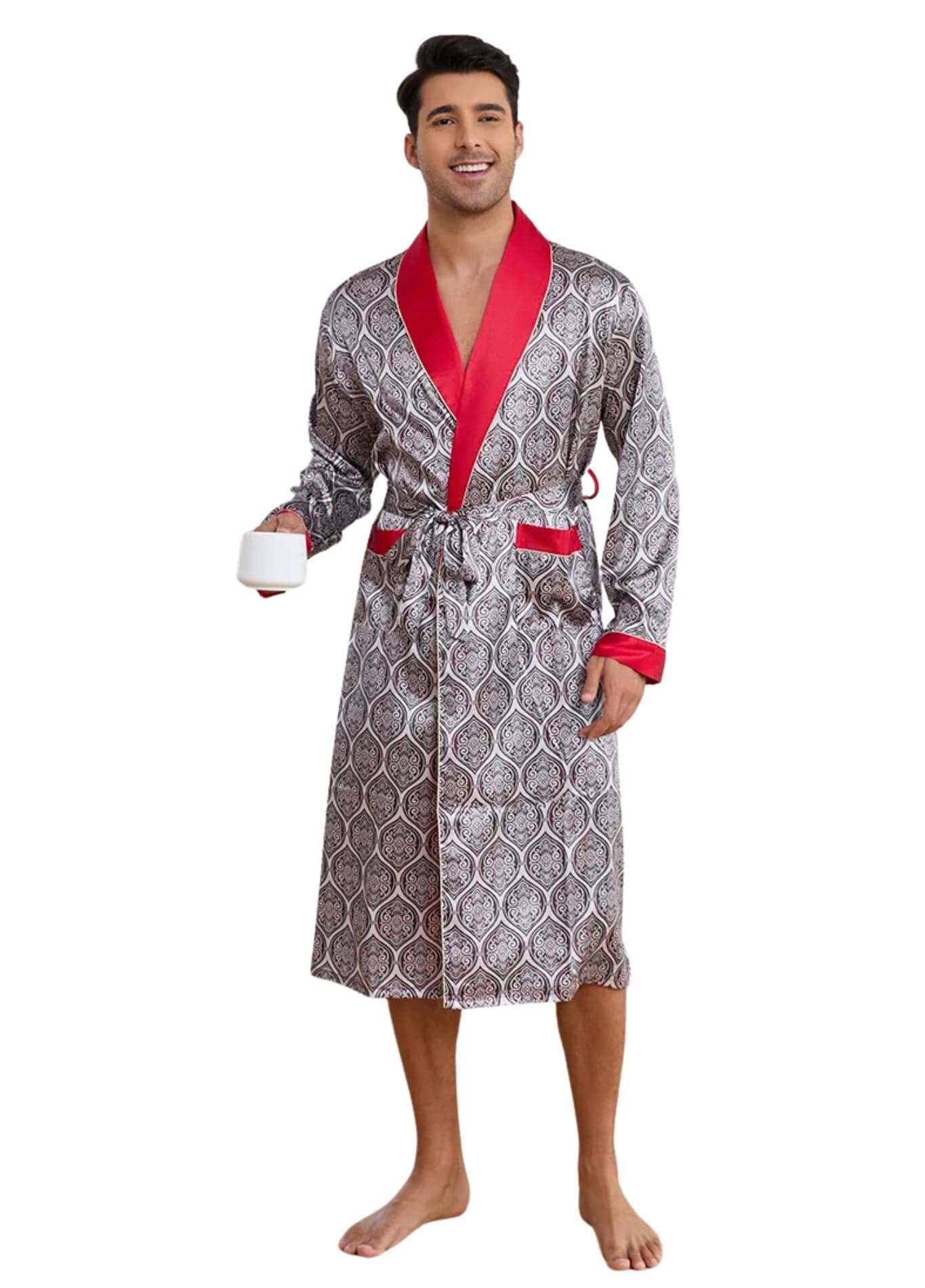 kimono homme en soie
