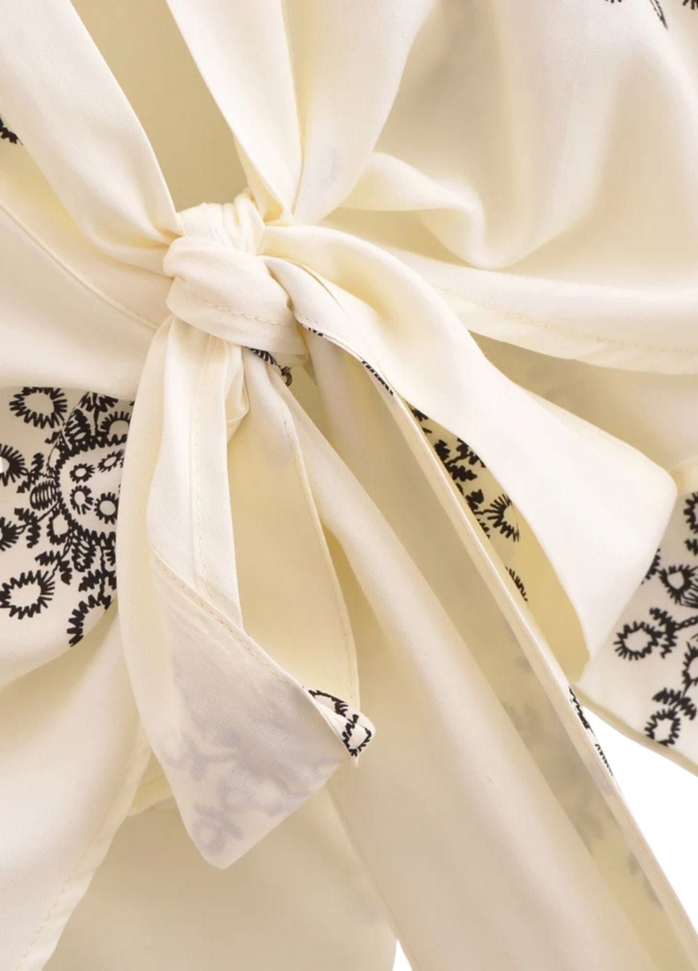 Kimono imprimé léger en rayonne