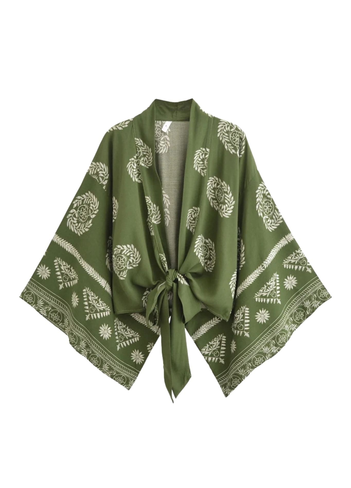 élégant Kimono imprimé géométrique