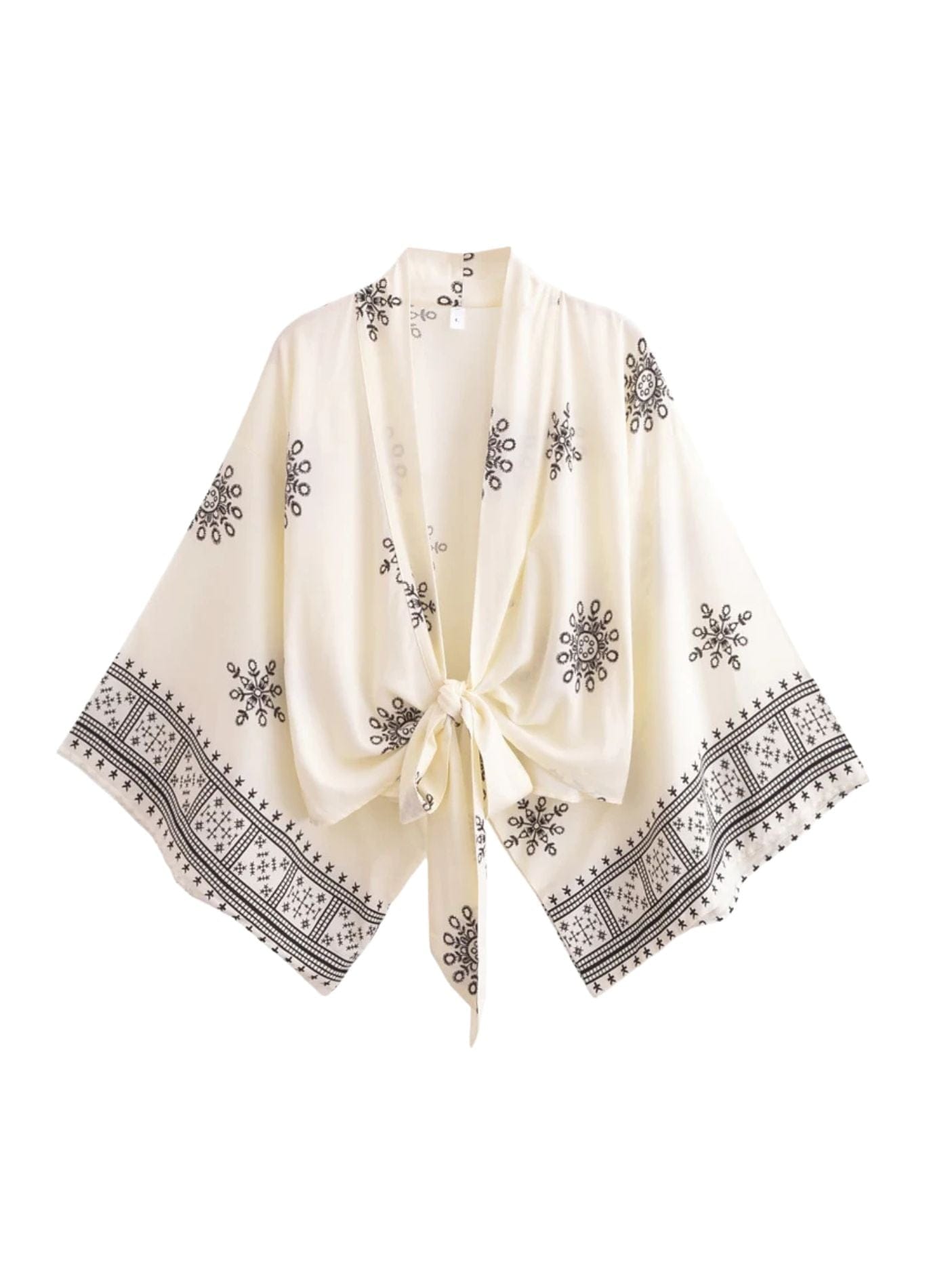 kimono imprimé style bohème