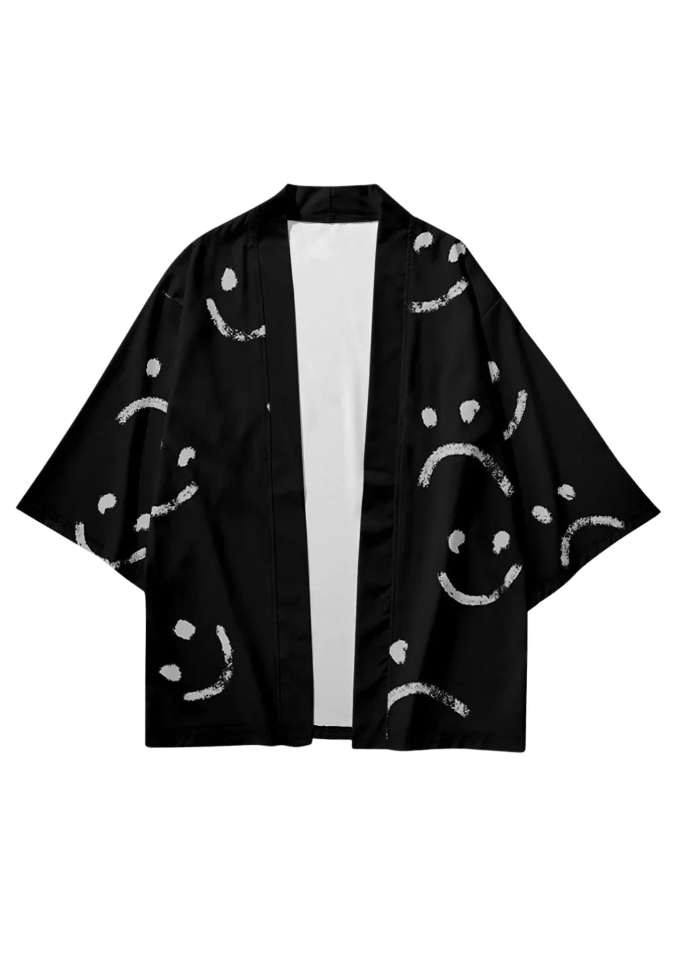 kimono japonais noir