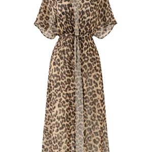 Kimono léopard élégant