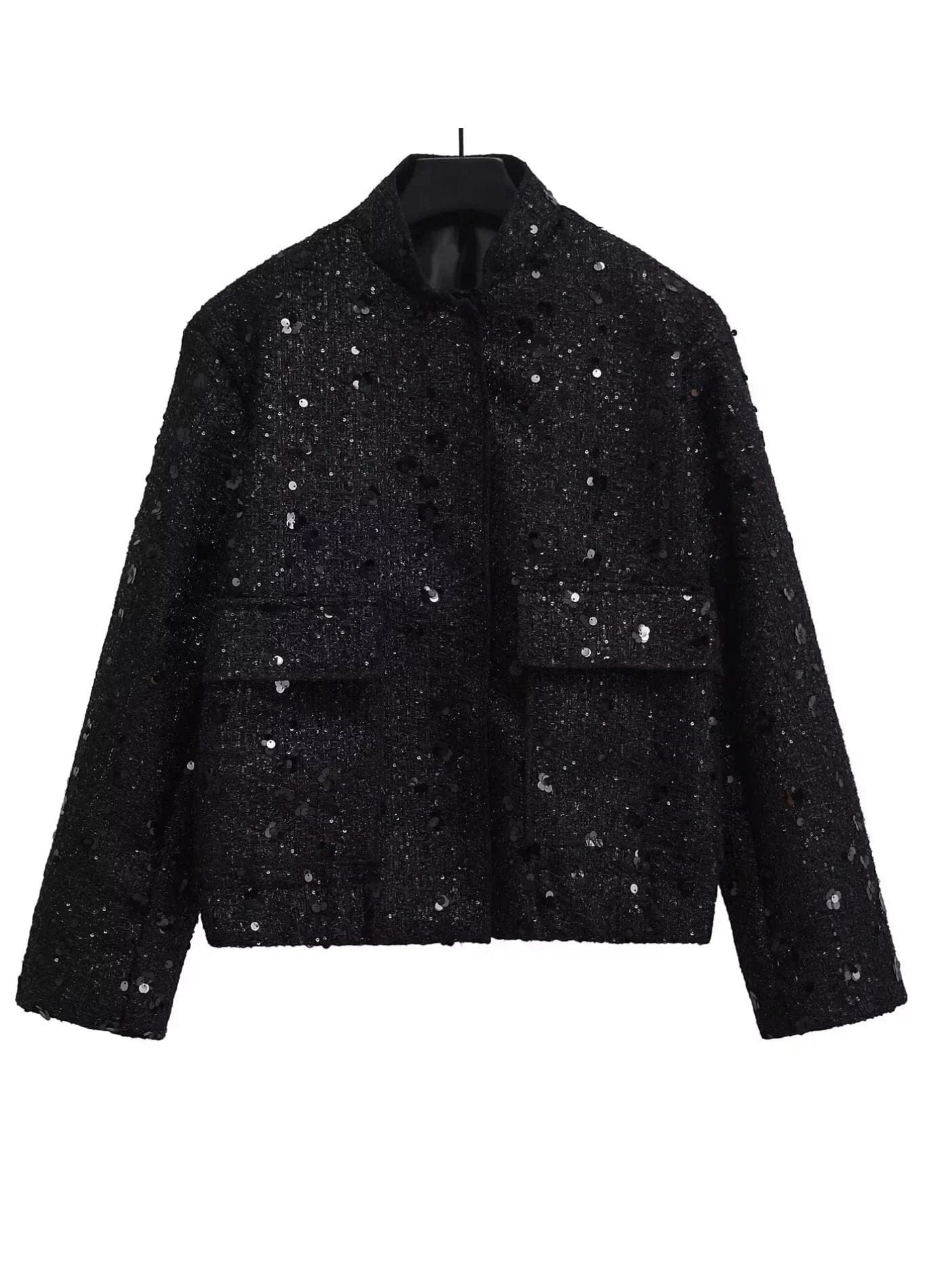 kimono noir élégant