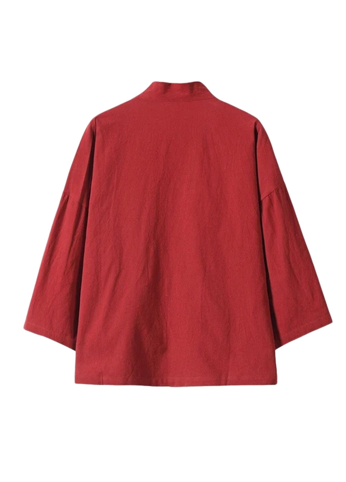 Kimono open rouge chic